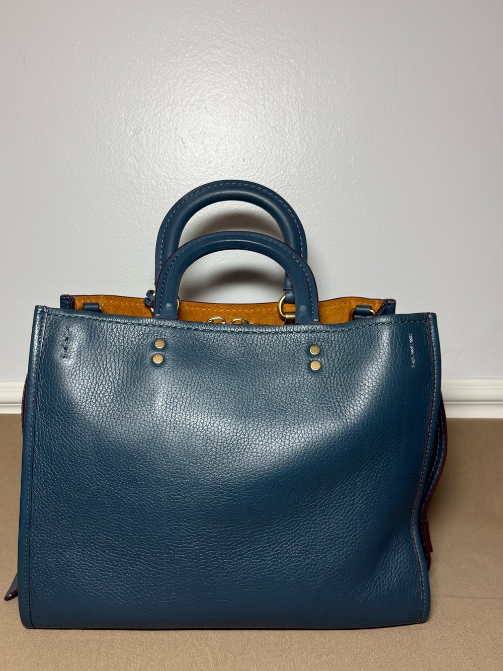 ✨ Coach 1941 Rogue Satchel - Glovetanned Leather - Style 20315 ✨Denim Colorway - Picture 2 of 13